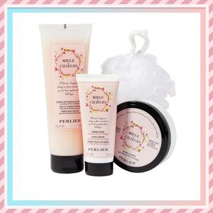 💫Perlier 3pc Honey Cherry Blossom Set💫